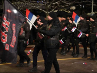 ZOVU IH I 'PUTINOVA BRAĆA': 'Noćni vukovi' prodefilovali Banja Lukom i salutirali Dodiku (FOTO, VIDEO)