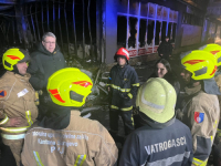 BENJAMINA KARIĆ I SAMIR AVDIĆ OBIŠLI PIJACU HECO: 'Svi zajedno možemo biti zahvalni da nema ljudskih žrtava'