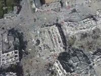 SNIMCI DRONOM OTKRIVAJU RAZMJERE UNIŠTENJA GAZE: Evo kako izgledaju gradovi nakon 10 hiljada bombi i projektila (VIDEO)