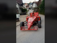 'MIĆO ŠUMAHEROVIĆ' JURI BOSNOM: Formula 1 iz domaće radinosti oduševila ljude (VIDEO)