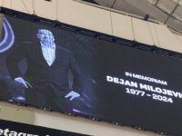 NAKON BEOGRADSKE ARENE: I publika u Podgorici se oprašta od Dejana Milojevića (FOTO, VIDEO)