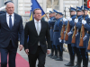 SVEČANO DOČEKAN ISPRED DOMA OSBiH: Njemački ministar odbrane Boris Pistorius stigao u posjetu BiH (FOTO)