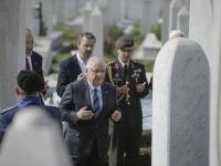 MINISTAR ODBRANE TURSKE JE U POSJETI BOSNI I HERCEGOVINI: Po dolasku u glavni grad naše države, prvo je otišao na...