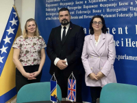 SASTANAK U PARLAMENTU FBIH: Mešalić razgovarao sa predstavnicima britanske ambasade