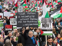 'SLOBODNA PALESTINA', 'STOP GENOCIDU': Hiljade okupljenih u Londonu pozvalo na hitan prekid vatre u Gazi