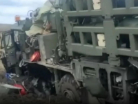 KAKAV GAF: Ruski 'Vitez' uletio u vlastito minsko polje, karoserija totalno smrskana (VIDEO)
