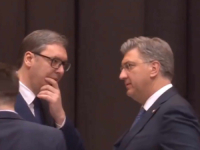 SNIMLJENI U TIRANI: O čemu su razgovarali Plenković i Vučić? (VIDEO)