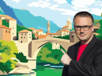 'SB' INTERVJU / SANEL KAJAN: '30 godina vlasti Mostara nastoje izmišljenu historiju poturiti kao realnost'