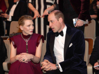 DODJELA BAFTA NAGRADA: Princ William uživao u razgovoru s holivudskom divom