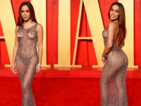 GLUMICA I PJEVAČICA BRAZILSKOG PORIJEKLA: Na oskarovski after party došla u prozirnoj haljini koja je otkrila sve njezine atribute (FOTO)