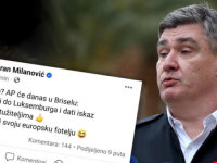 ZORAN MILANOVIĆ - ONE MAN SHOW: Napravio je anketu na Facebooku - 'Šta AP danas radi u Briselu?'