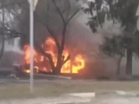 PROCURILE ŠOKANTNE SNIMKE IZ RUSIJE: Ukrajinski diverzanti u akciji, gore zgrade, vozila u plamenu, ima mrtvih…