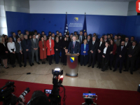 VELIKA PRES-KONFERENCIJA STRANAKA TROJKE: 'Ovo je pobjeda politike kompromisa!' (FOTO)
