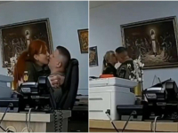 SKANDAL U UKRAJINI: Komandant snimljen 'u klinču' s dvije žene u svom uredu, vlasti pokrenule istragu (VIDEO)