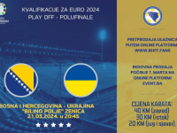 NOVOSTI IZ NOGOMETNOG SAVEZA BiH: Promijenjen način kupovine ulaznica za baraž protiv Ukrajine, evo kako možete kupiti kartu