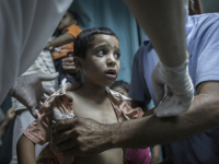 GENOCID NA OČIGLED CIJELOG SVIJETA: Djeca u bolnicama u Gazi umiru zbog dehidracije i pothranjenosti
