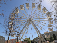 NOVA ATRAKCIJA U MOSTARU: U Mostaru otvoren panoramski točak visok 22 metra (FOTO)