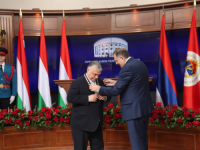 PROŠLE GODINE DAO PUTINU: Dodik odlikovao Orbana ordenom RS-a