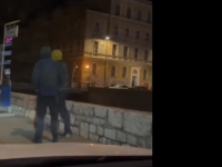SRAMOTNO PONAŠANJE: Ministar Šteta objavio video vandala koji pokušavaju sprejem obojiti tramvaj u centru Sarajeva (VIDEO)