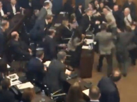 SIJEVALE PESNICE: Došlo do tučnjave u gruzijskom parlamentu, eskaliralo zbog kontroverznog zakona (VIDEO)