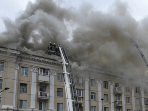 RUSIJA NE POSUSTAJE: Tokom noći napali civilnu infrastrukturu u ukrajinskom Sumiju