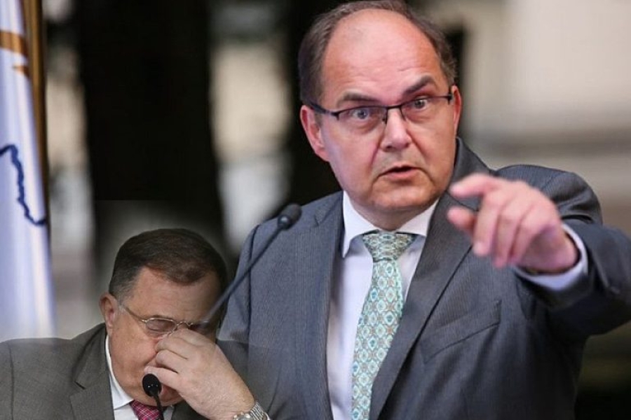 CHRISTIAN SCHMIDT OBJAŠNJAVA SITUACIJU U BiH ZA AMERIČKE MEDIJE: 'Batine daju rezultate, pogotovo na Dodika' | Slobodna Bosna