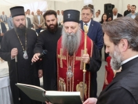 ĐURĐEVDAN JE, A ON JESTE S ONIM KOGA VOLI: Milorad Dodik ugostio patrijarha Porfirija u Aleksandrovcu na...