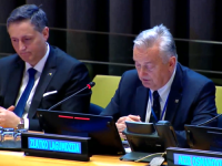 DIPLOMATSKA OFANZIVA U NEW YORKU. Denis Bećirović i Zlatko Lagumdžija na sastanku s...