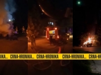 KO PODMEĆE POŽARE PO SARAJEVU: U naselju Kovačići sinoć gorio automobil