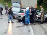 SUDAR TRI AUTOMOBILA NA PALAMA: Teško povrijeđeno dijete i još četiri osobe