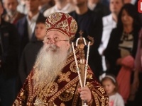 'SB' U SABORNOM HRAMU: Mitropolit Hrizostom na Vaskrs služio Svetu arhijerejsku liturgiju u Sarajevu (FOTO)