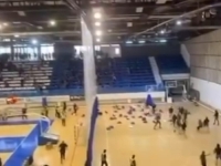 SUKOBILI SE NAVIJAČI: Nemile scene iz Crne Gore, prekinuta košarkaška utakmica u Nikšiću (VIDEO)