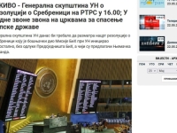 PROPAGANDNA MAŠINERIJA RADI PUNOM PAROM: Režimski mediji u Srbiji slave posrnulog 'heroja' Vučića, RTRS najavljuje da će u podne zvoniti zvona 'za spasenje srpske države'