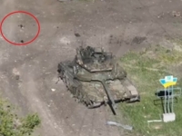 RUSKI TENK U PANICI BJEŽI OD UKRAJINSKOG DRONA: Nije imao šanse (VIDEO)