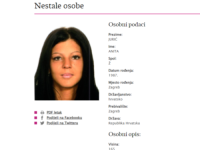 NESTALA ZAGREPČANKA ANITA JURIĆ, KUMA POZNATE BLOGERKE: Očajna porodica moli za pomoć