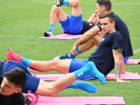 PRIPREME ZA VEČERAŠNJI DUEL U EMPOLIJU: Zmajevi obavili trening aktivacije pred Italiju (FOTO)