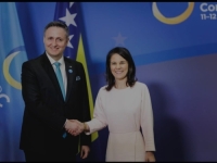 BEĆIROVIĆ SA BAERBOCK U BERLINU: Član Predsjedništva BiH posebno ukazao na opasnost neovlaštenog miješanja Srbije u...