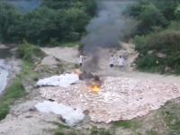 DRŽAVNI TUŽILAC OBJAVIO SNIMAK: Vlasti El Salvadora zapalile 2,7 tona kokaina u vrijednosti od 67,5 miliona dolara