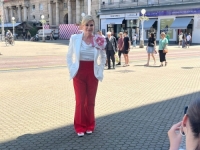 STRASTVENA NAVIJAČICA JE TO: Kolinda Grabar-Kitarović spremna za utakmicu, susret sa Španijom pratit će...