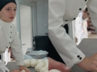 TEK JOJ JE DEVET GODINA: Lena je najmlađa burek majstorica, a za njene pite nadaleko se čuje... (VIDEO)