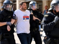 NAKON HAPŠENJA U NJEMAČKOJ: Otkriven identitet navijača Srbije koji je nosio majicu s referencom na genocid u Srebrenici