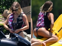 SVI SU GLEDALI SAMO U NJU: Seksipilna glumica uživala sa zaručnikom na plaži, pažnju privukla savršenom figurom (FOTO)