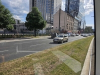 UDES U SARAJEVU: Automobil završio na krovu kod hotela Bristol