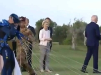OVO JE PRIZOR KOJI SVE ČEŠĆE VIĐAMO: Biden zbunjen i izgubljen na skupu G7, pogledajte šta je učinio... (VIDEO)