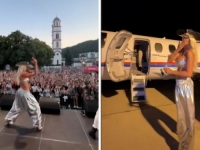 KO TO PLAĆA: Jelena Karleuša avionom Vlade Republike Srpske otišla na nastup u Budvu!