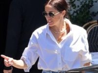 KOJA LI JE TAJNA...: Meghan Markle u nepogrešivoj modnoj kombinaciji za ležerni ručak s prijateljicom