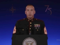 PONOS NAŠE DRŽAVE: Na obilježavanju 75. godišnjice NATO-a u Washingtonu govorio je Bajro Buzaljko iz Stoca; Njegovo obraćanje pozdravio je i Joe Biden (VIDEO)