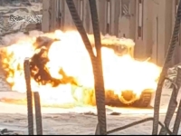 NEVJEROVATAN SNIMAK IZ GAZE: Pogledajte kako su dva Palestinca uništila čuveni izraelski tenk - Merkavu (VIDEO)
