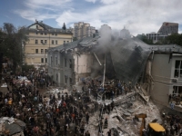 UN PROCIJENIO: Najveća ukrajinska dječija bolnica direktno pogođena ruskim projektilom