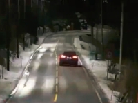 INTELIGENTNA RJEŠENJA IZ SKANDINAVIJE: Pogledajte šta se događa na cesti koju pokriva radar kada se približi vozilo....
